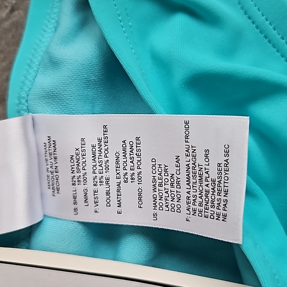 Adidas Sport Hipster Bottom Swimwear     Teal/Pink - Picture 3 of 4